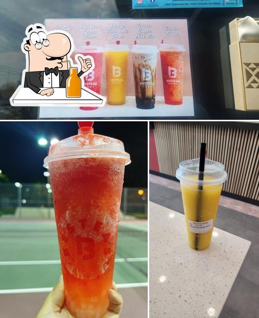 Enjoy a drink at BesTeas Boba