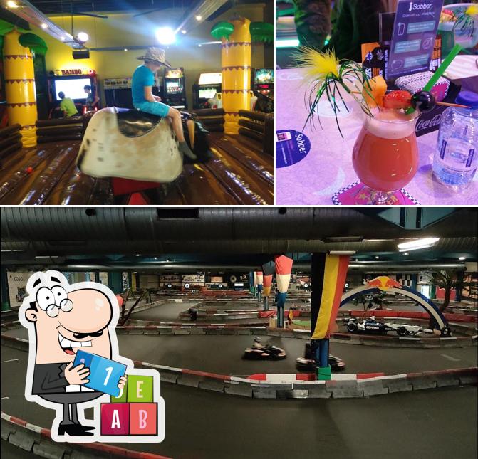 The photo of Actioncenter Karting & Activities’s play area and alcohol