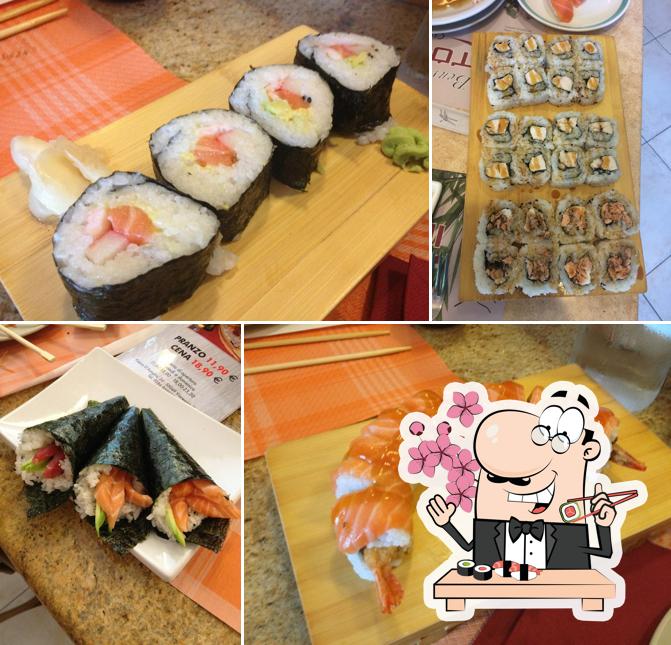 A Tomi Sushi, puoi ordinare il sushi