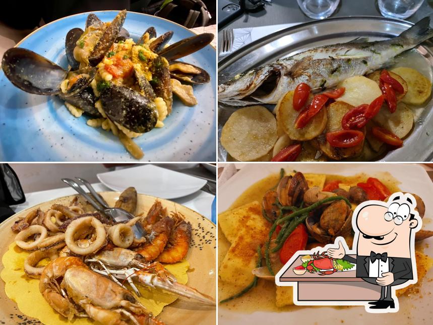 Scegli tra i molti pasti di mare offerti a Trattoria Da Mirko
