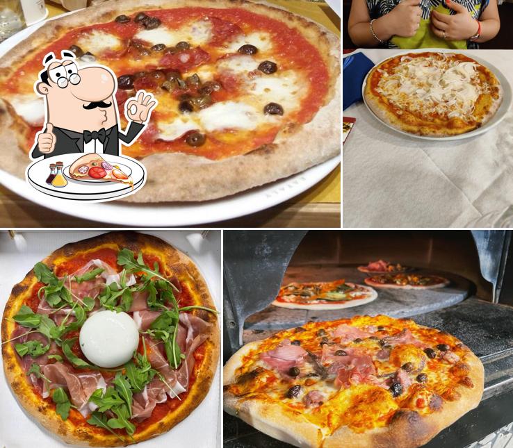 A Pizzeria Il Camino, puoi prenderti una bella pizza