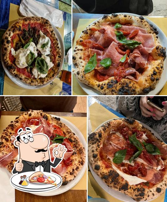 Probiert eine Pizza bei La Napoletana