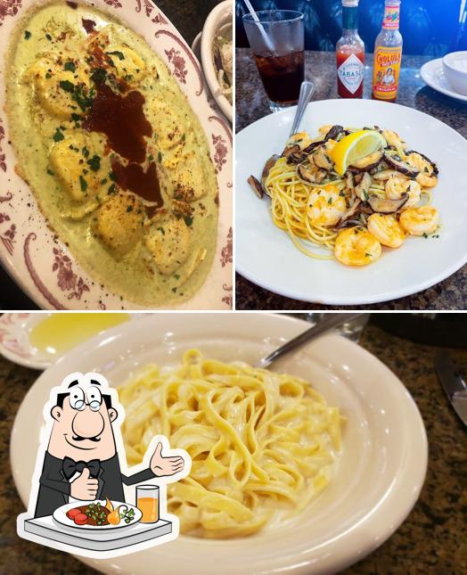 Еда в "Maggiano's Little Italy"