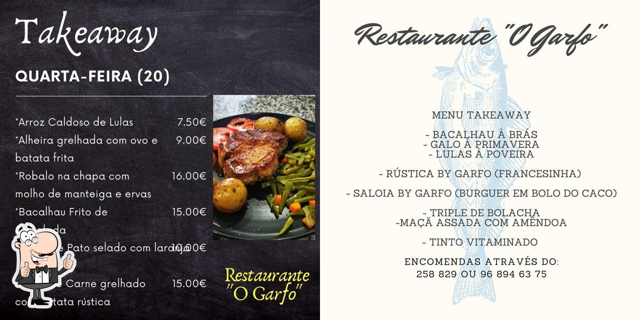 Здесь можно посмотреть снимок ресторана "O Garfo"