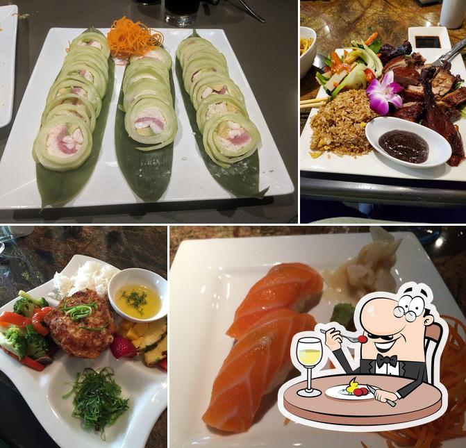 Food at Goung Zhou Asian Bistro & Sushi Bar