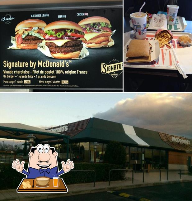 Jetez un coup d’oeil à la photo affichant la nourriture et extérieur concernant Mcdonald's