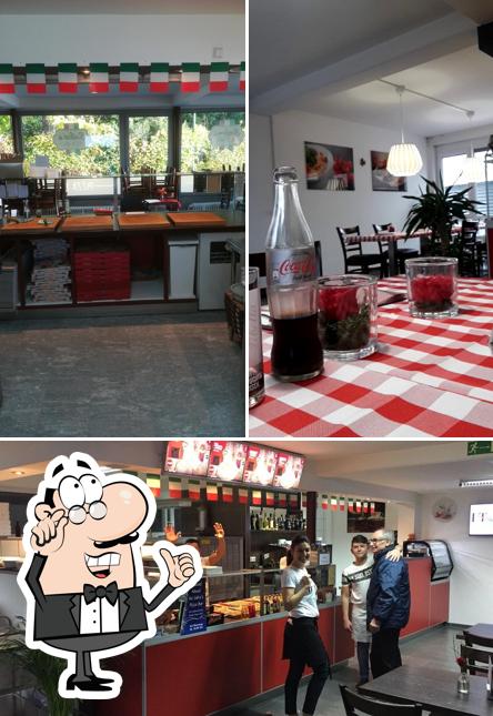 L'intérieur de Salvo’s Pizza bar