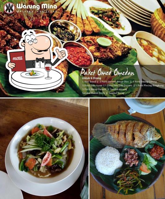 Food at Warung Mina Peguyangan