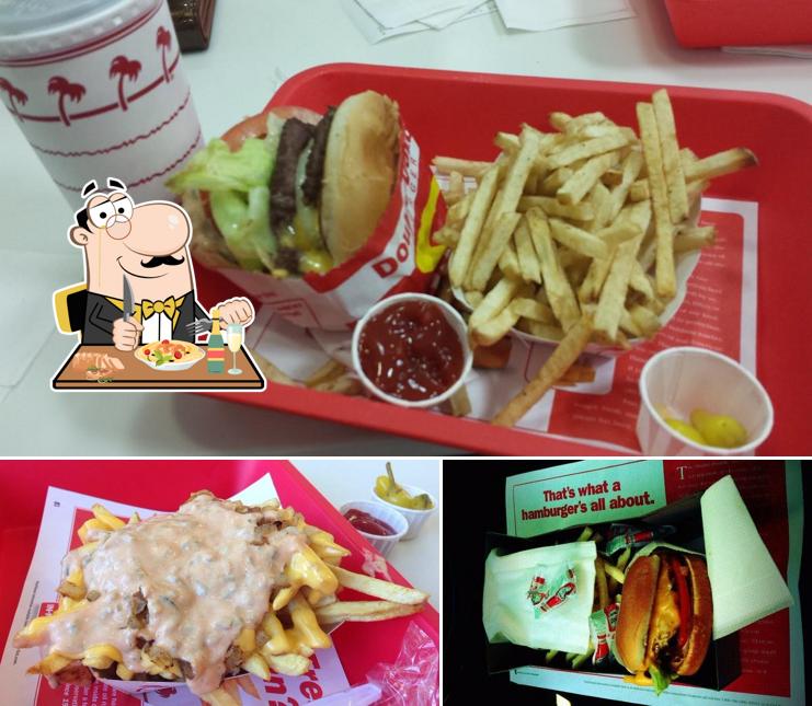 Food at In-N-Out Burger