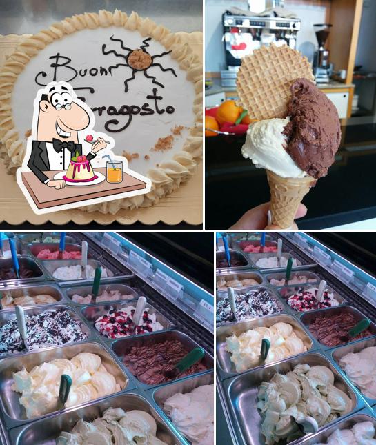 Gelateria Sole propone un'ampia selezione di dessert