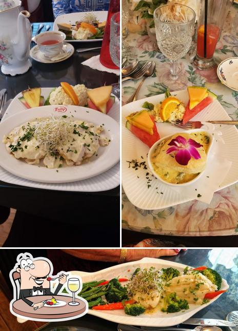 Food at Lady Ann's Victorian Tea Room