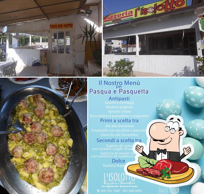 Scegli i un pasto a base di carne a Pizzeria L'isolotto