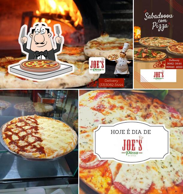 Experimente pizza no Joe's Pizza