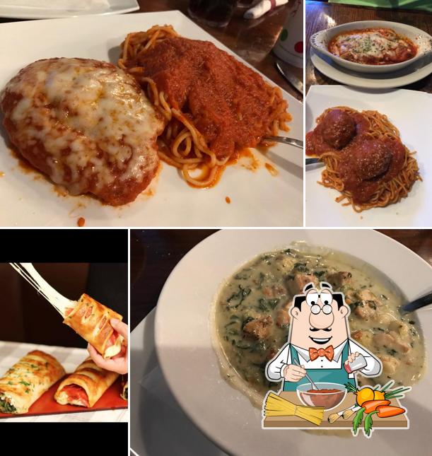 Spaghetti bolognese at Vito’s Italian Restaurant