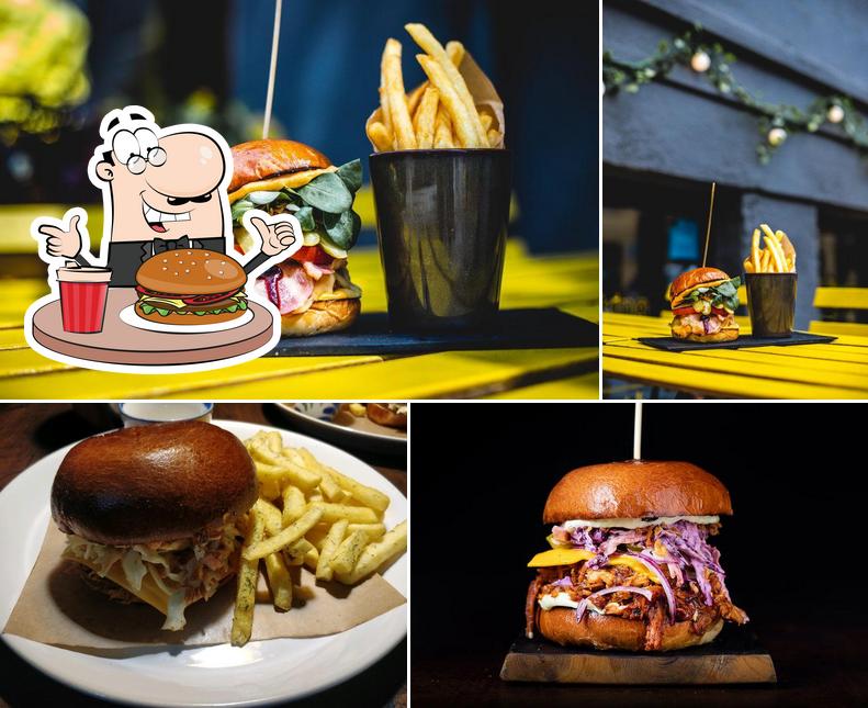 Try out a burger at Baking Mad Hidden Lab