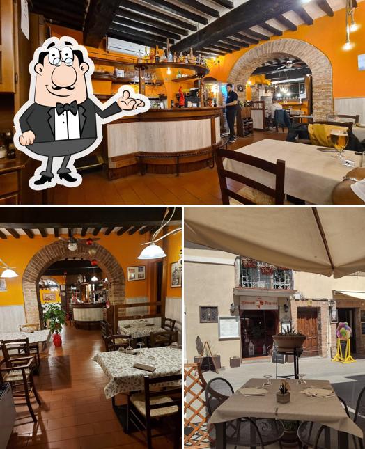 La immagine della interni e cibo di Dal Mammoli Ristorante Pizzeria