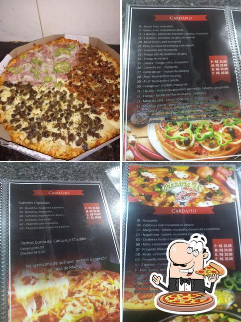 Peça pizza no Pizzaria E Lanchonete JS