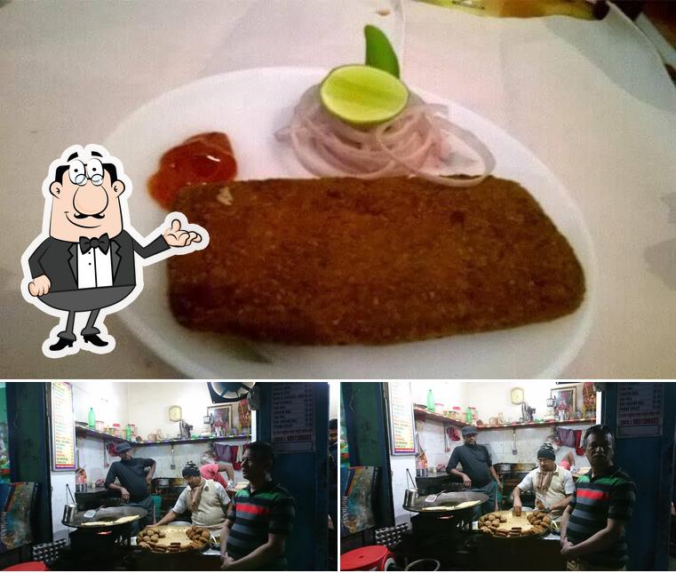 The image of Jharna Cabin’s interior and food