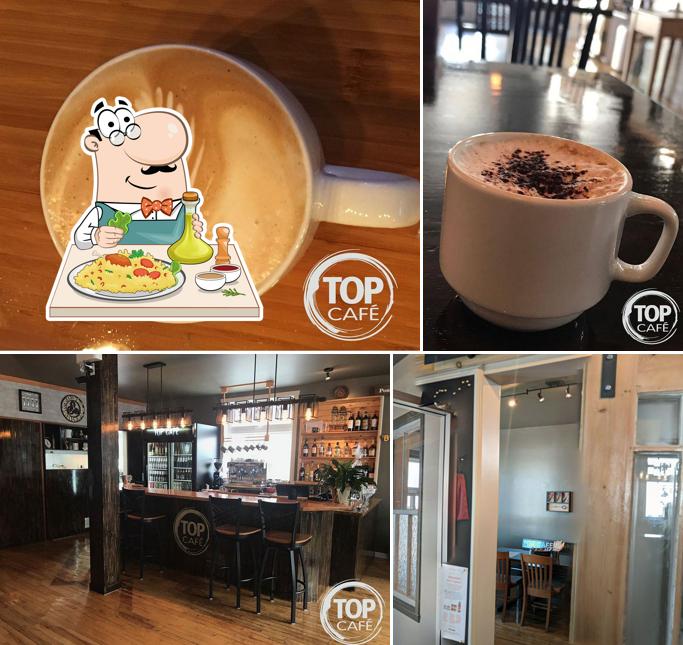 В Top Café есть еда, внутреннее оформление и многое другое