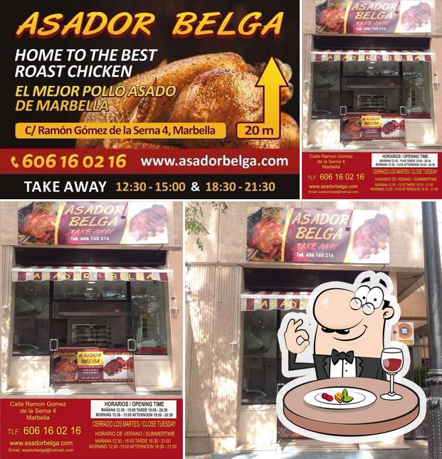 Блюда в "Asador Belga"