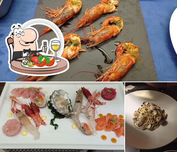 Закажите блюда с морепродуктами в "Osteria Canevon"