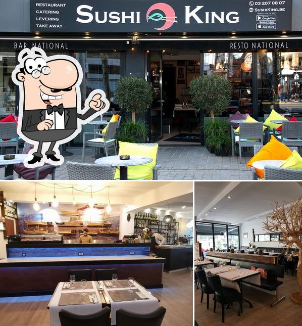 L'intérieur de Sushi King