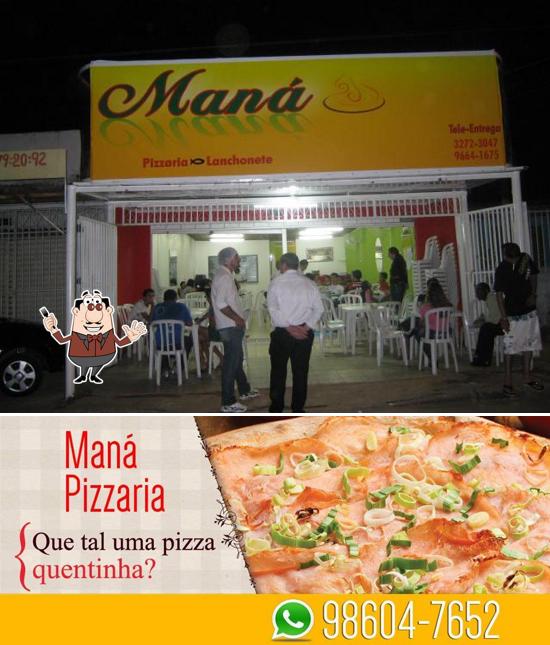 Platos en Maná Pizzaria e Lanchonete