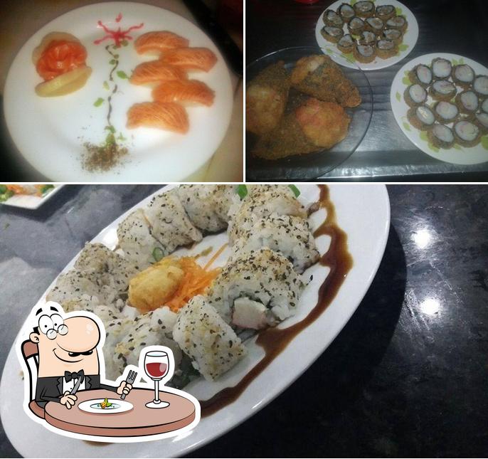 Comida em Nina Sushi