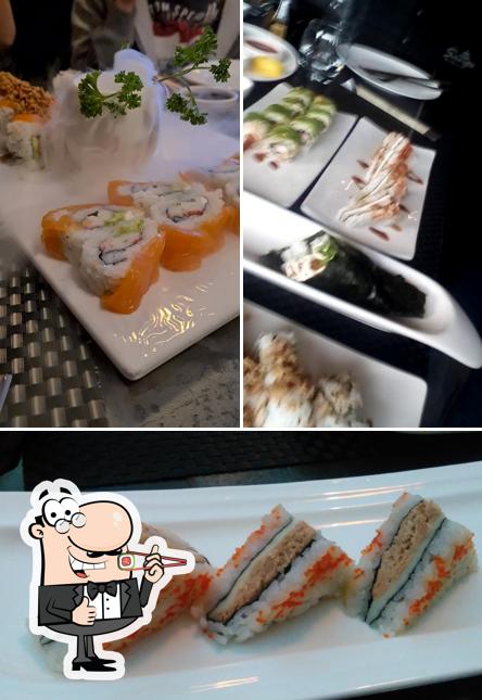 Ordina le diverse opzioni di sushi