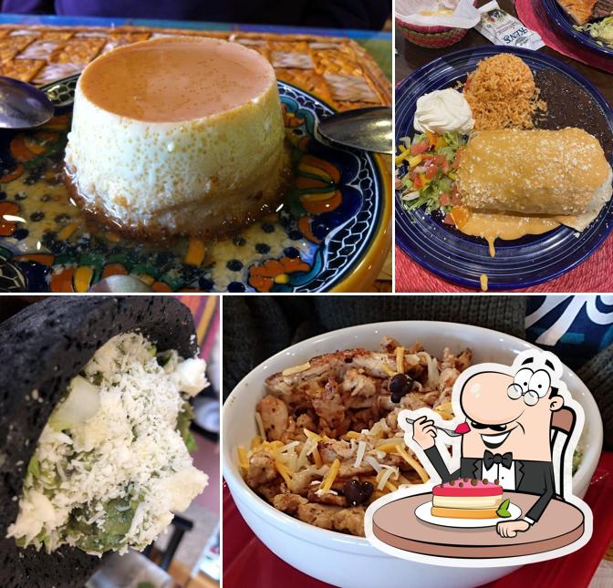 Azteca Mexican Restaurant provides a selection of desserts