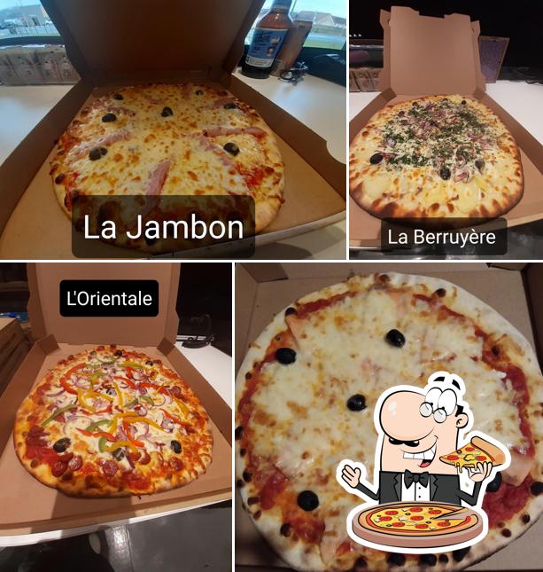 Essayez de nombreux genres de pizzas