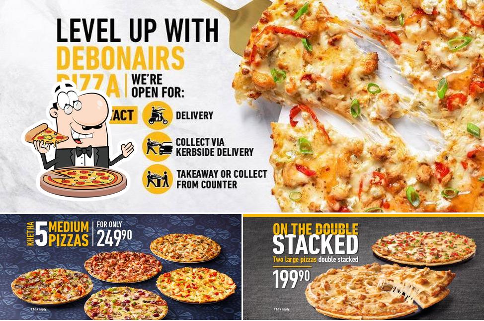 Choisissez des pizzas à Debonairs Pizza