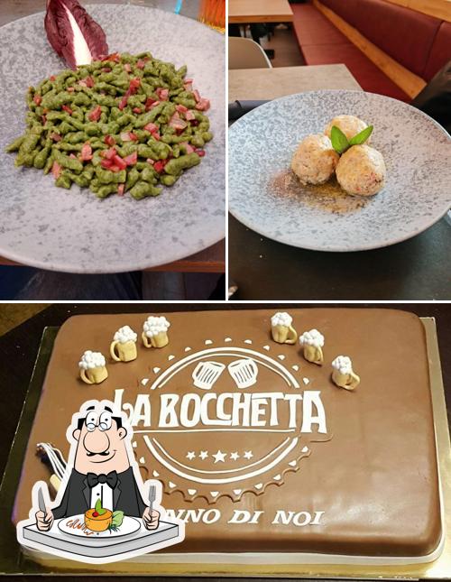 Food at Bar Ristorante La Rocchetta