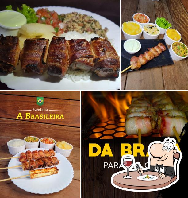 Platos en Espetaria A Brasileira - espetinhos de carne