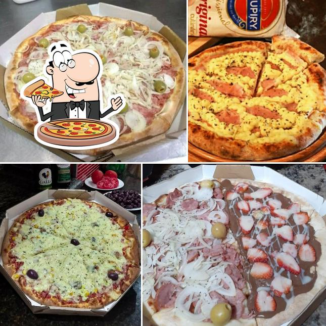 No Pizza esfiha e cia limão, você pode degustar pizza