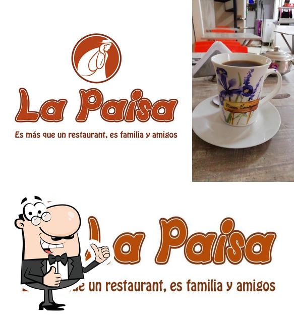 Look at the image of La paisa
