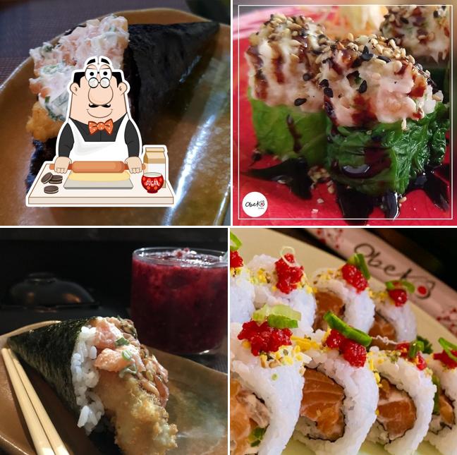 Restaurante Japonês - OBEKO SUSHI serve uma gama de sobremesas