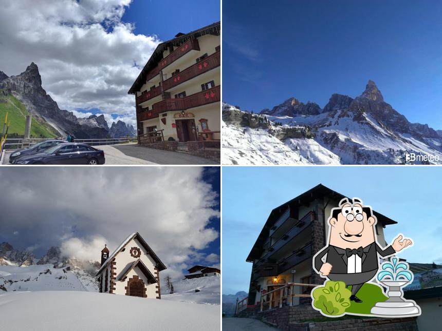 Gli esterni di Ristorante Vezzana panoramico