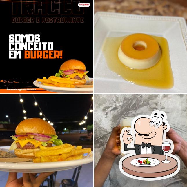 Comida em Tracco Restaurante & Burger