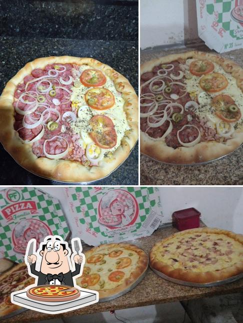 Peça pizza no Pizzaria C.M