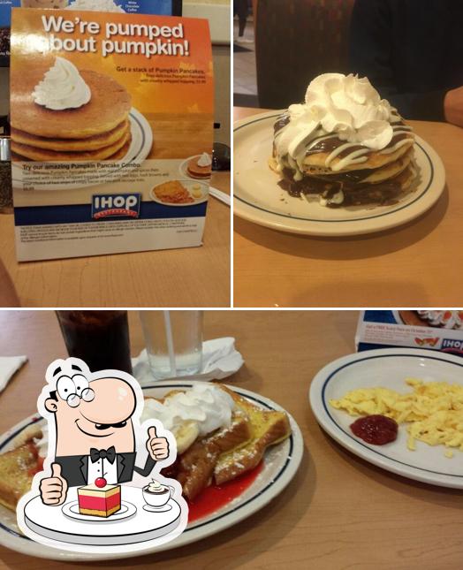 IHOP offers a number of sweet dishes