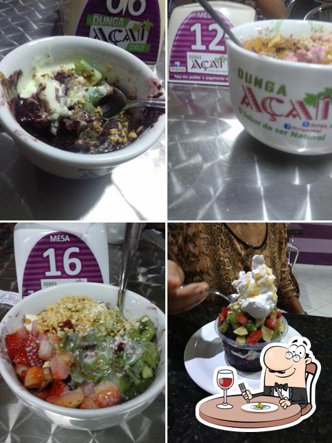 Platos en Dunga Açaí