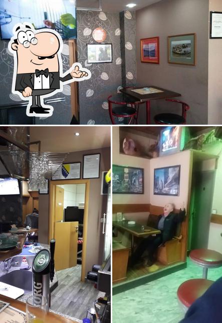 L'intérieur de Caffe Pizzeria Gem