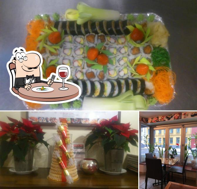 Las fotografías de comida y interior en Deilig Sushi
