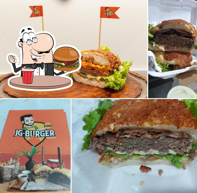 Peça um hambúrguer no Burger Prudente