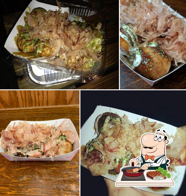 Pick meat meals at Otafuku x Medetai