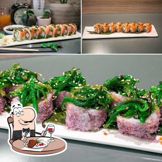 Pide una receta con carne en Raion Sushi