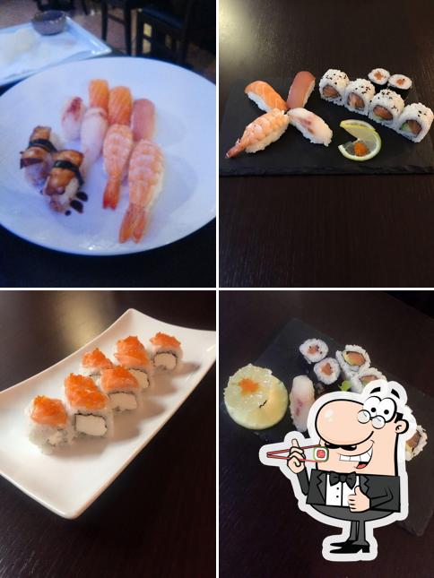 Prenditi le diverse opzioni di sushi