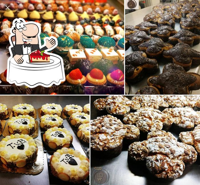 Panificio Pasticceria LoVe propone un'ampia gamma di dolci