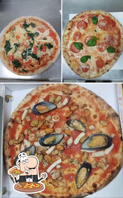 Prenditi tra le molte varianti di pizza